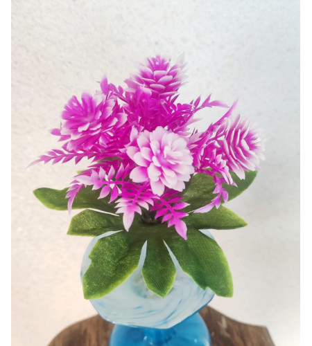 Їжачок пластиковий з вереском, букет 5 головок