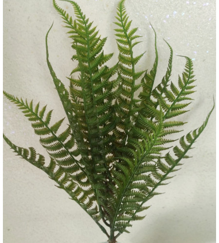 Папороть пластикова, букет 13 гілочок