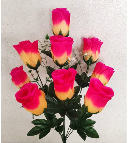 Бутони троянд, букет 9 головок