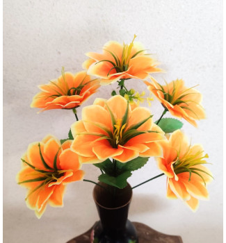 Клематис, букет 6 головок