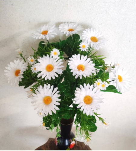 Ромашки з маленькими ромашками, букет 27 головок