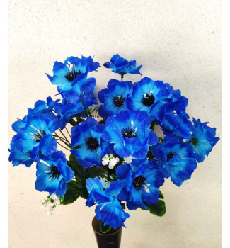 Волошки, букет 24 головки