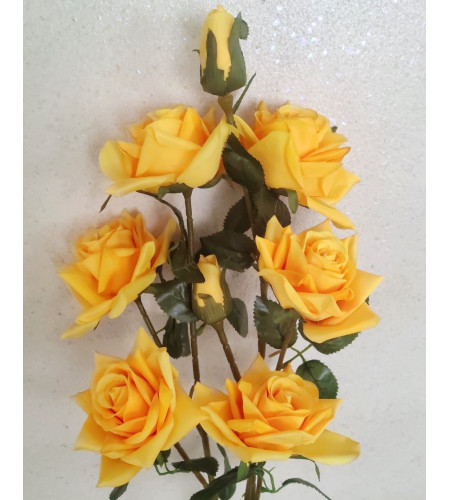 Кущ троянди, букет 8 головок