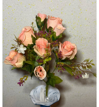 Троянди з бутонами, букет 10 головок Троянди з бутонами, букет 10 головок