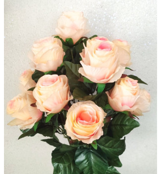 Троянда в напівбутонах, букет 12 головок