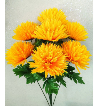 Хризантема-кулька, букет 7 головок