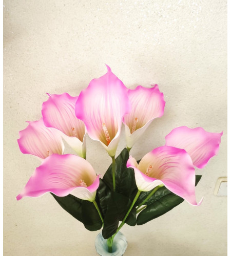 Кала латексна, букет 7 головок