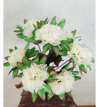 Гвоздика в розетці, букет 7 головок