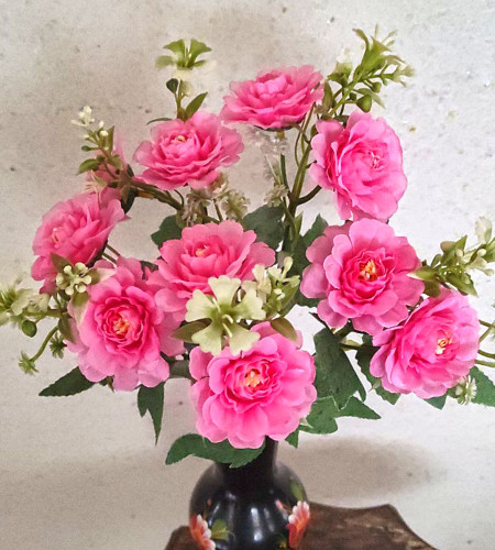 Півонія декоративна, букет 10 головок