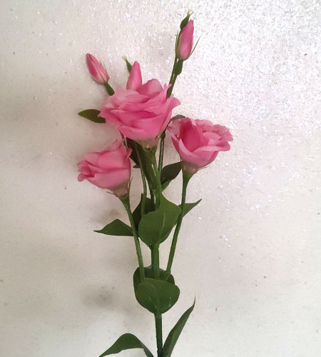 Гілка еустоми, букет 6 головок