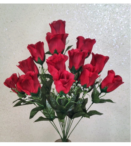 Бутони троянд, букет 14 головок