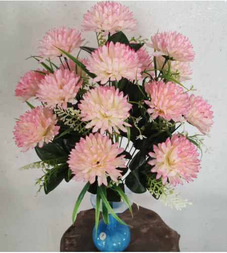 Хризантема-кулька, букет 16 головок